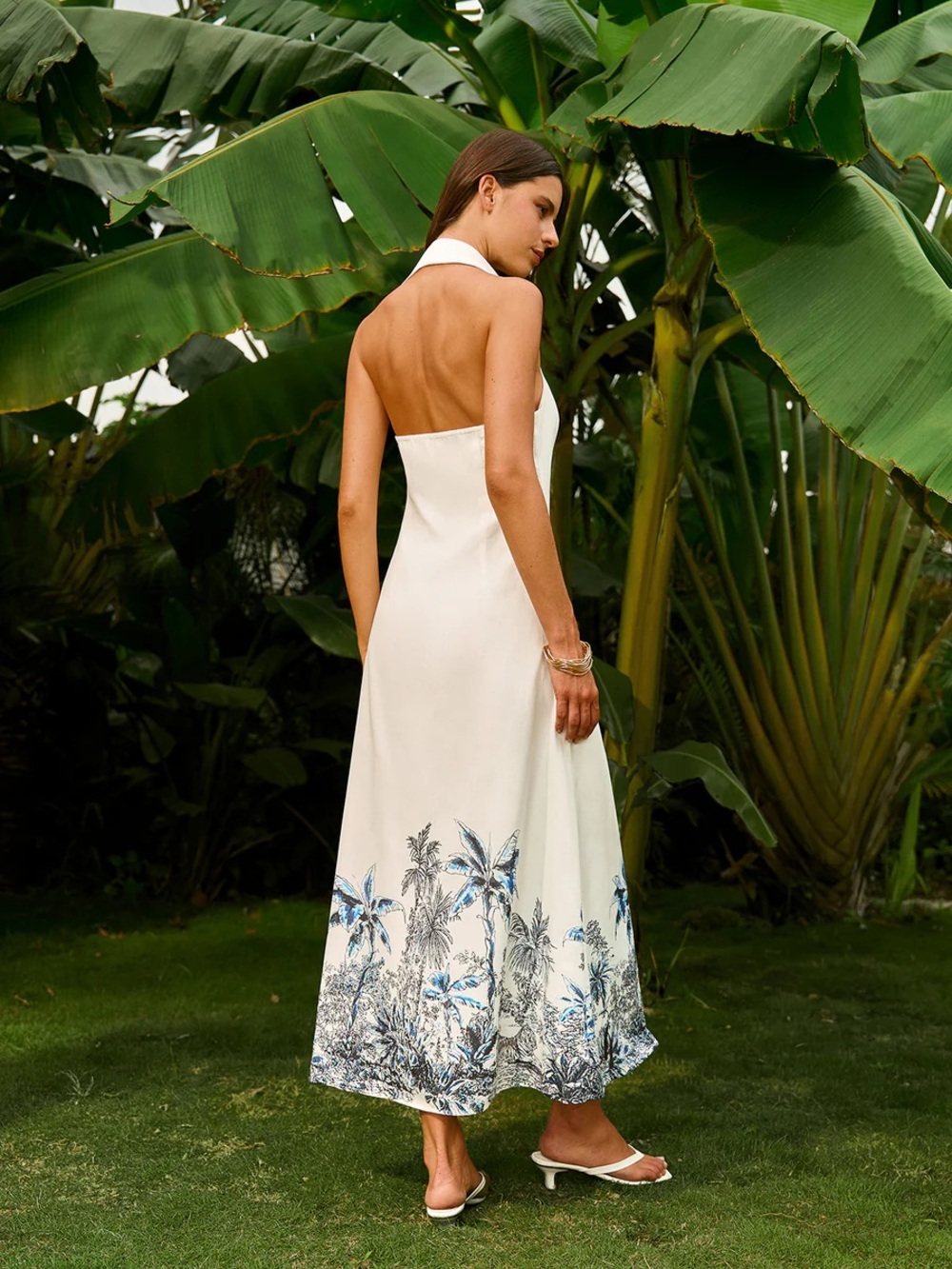 Commense Boho Tie-Front Backless Dress - Picture 6 of 16